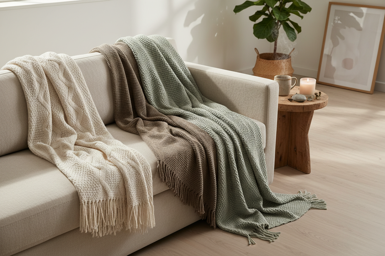 Cozy Throws & Blankets