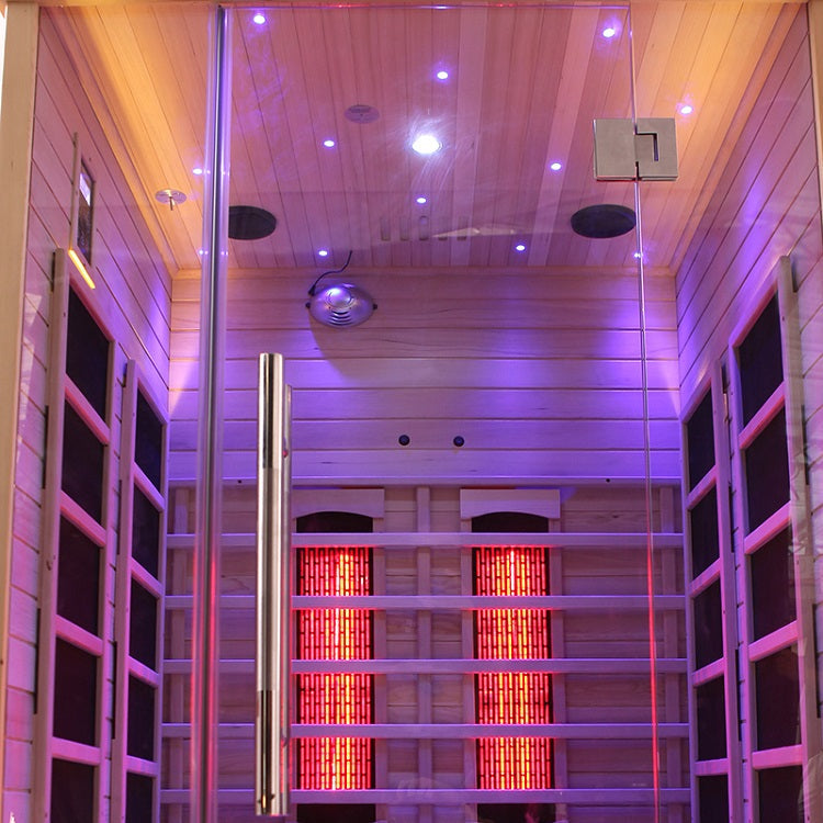 Venetian Full Spectrum Infrared Sauna | Canadian Hemlock | 2 Person