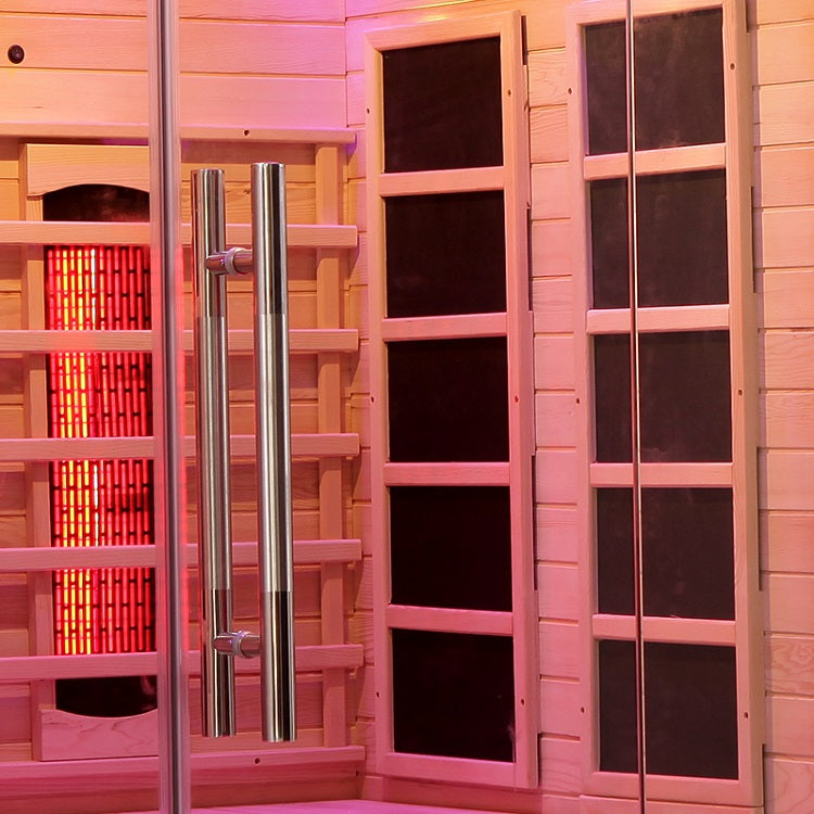Venetian Full Spectrum Infrared Sauna | Canadian Hemlock | 2 Person