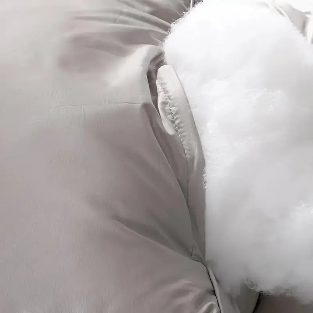 Tufted Rectangular Pillow - Grey or White