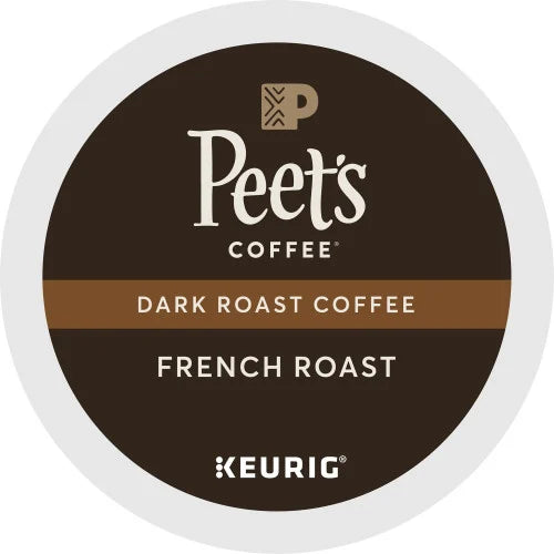 Peet's Coffee French Roast K-Cups – Dark Roast, 22-Count