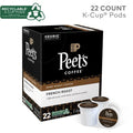 Peet's Coffee French Roast K-Cups – Dark Roast, 22-Count