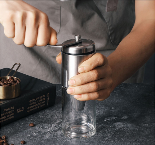 All-in-One Hand Grinder & Coffee Brewer