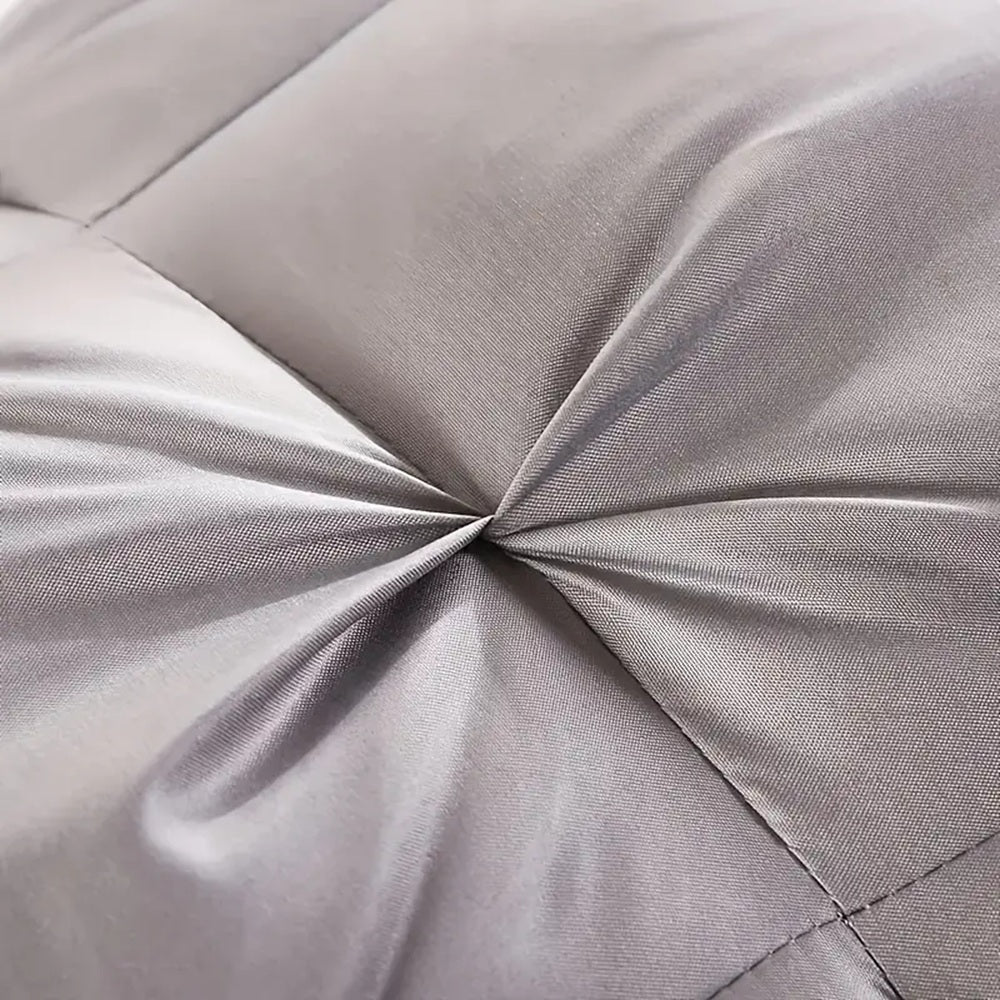 Tufted Rectangular Pillow - Grey or White
