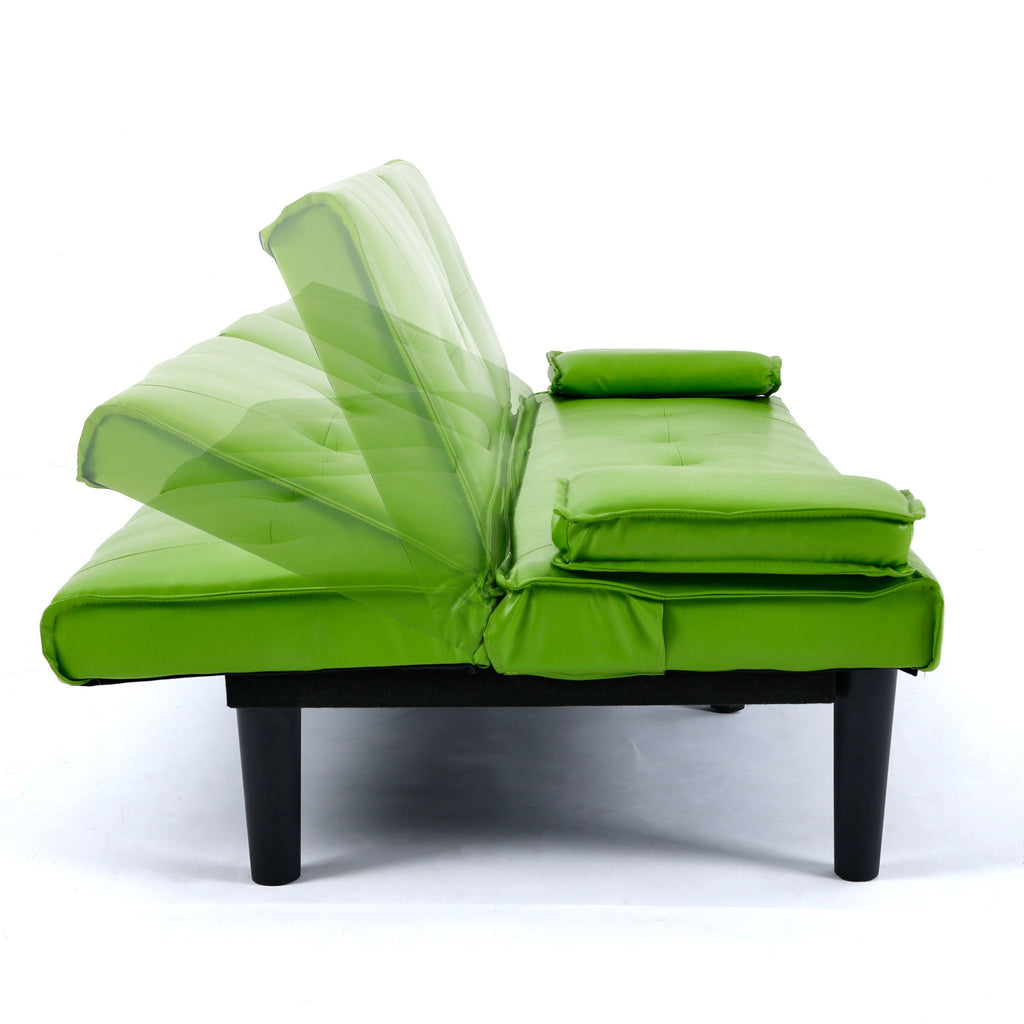 Sofa Bed With Foldable Design And Cup Holder