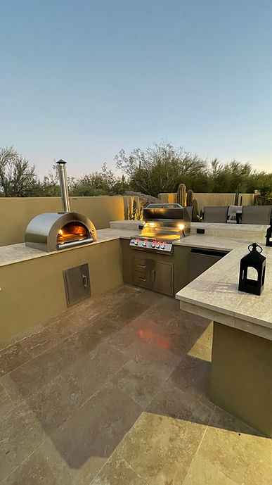 Kokomo Built-In Wood Fired Pizza Oven – 32"
