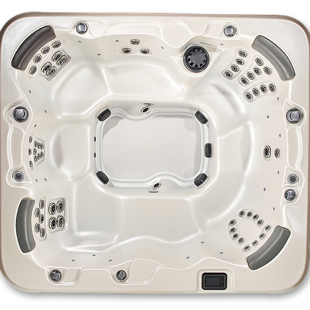 Alpine 7-Person Luxury Hot Tub – Hydrotherapy Spa with LED Lighting
