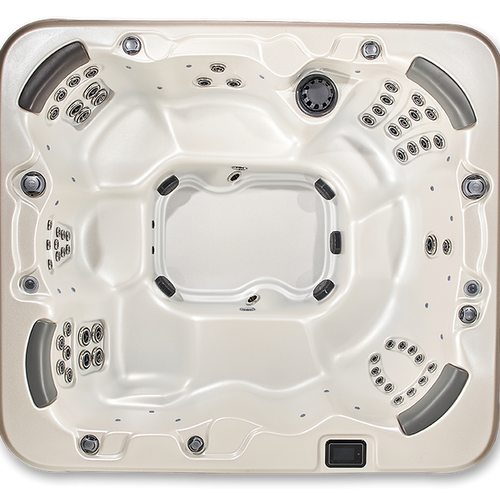 Alpine 7-Person Luxury Hot Tub – Hydrotherapy Spa with LED Lighting