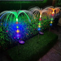 Solar Powered Jellyfish Lights for Outdoor Decor (4-Pack)
