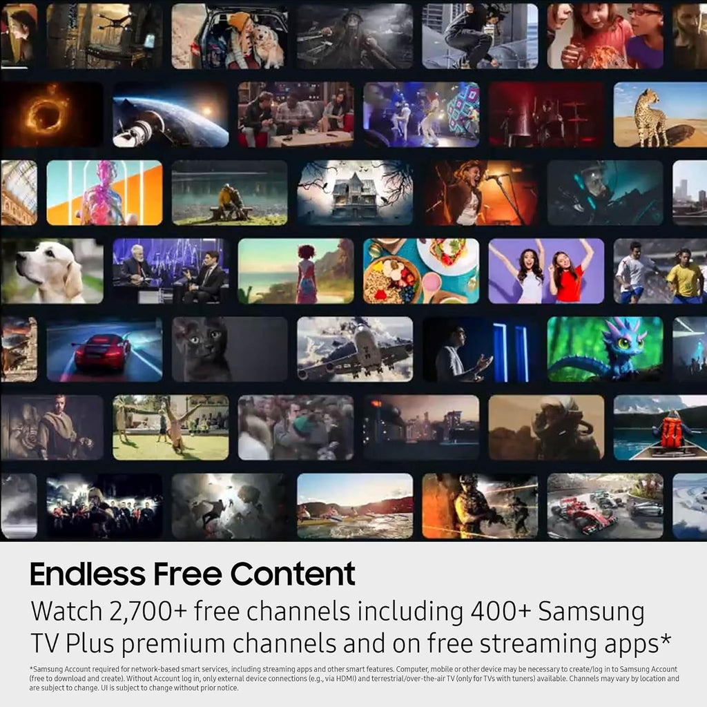 Samsung QLED Smart TV – Q7F & Q6F Series | 4K AI Vision | 43–98 Inch