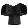 Pergola 3-Arm Post Bracket (for 4x4 Wood Posts)