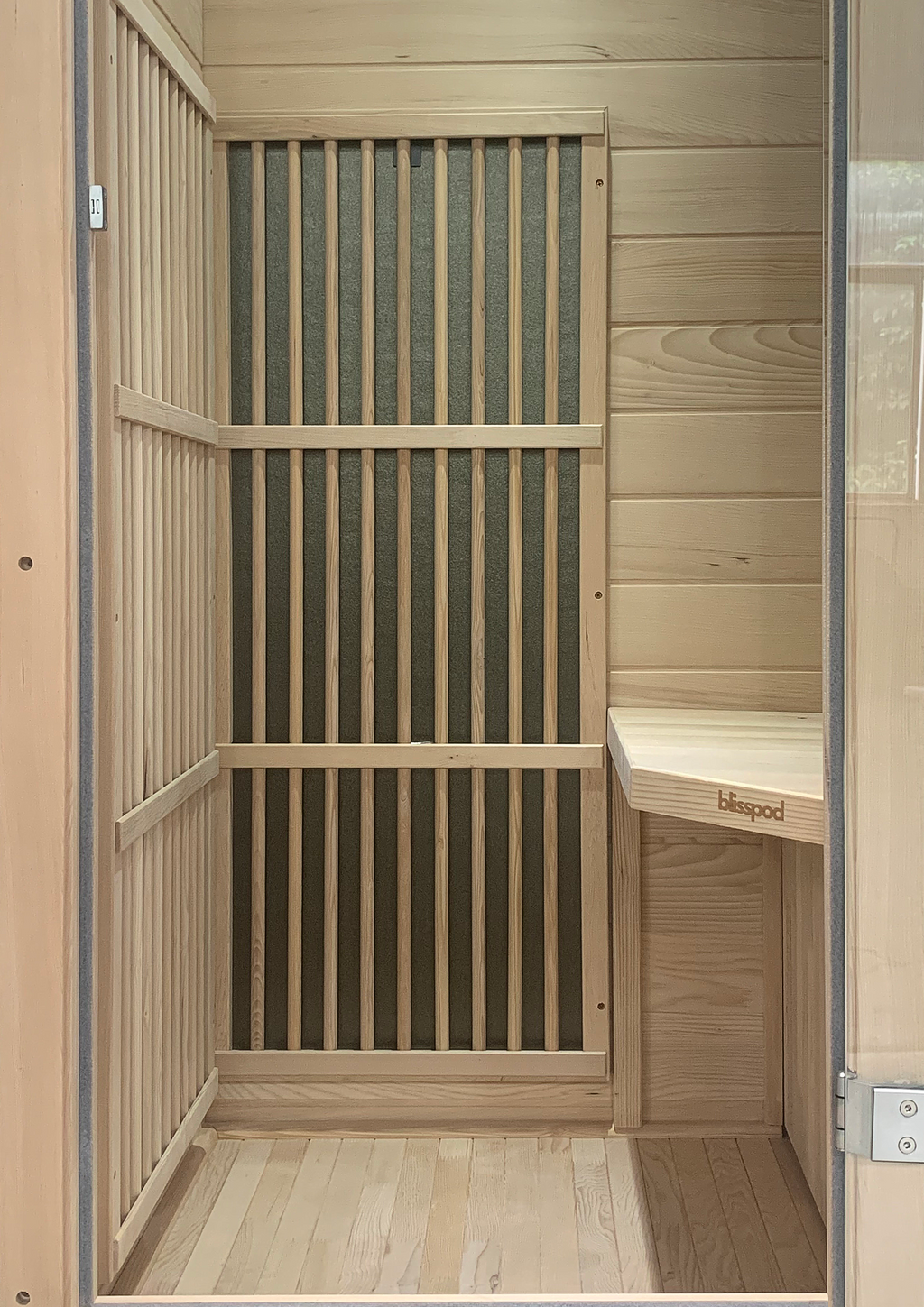 Blisspod Vienna 1-Person Far Infrared Sauna – Canadian Hemlock, Very Low EMF