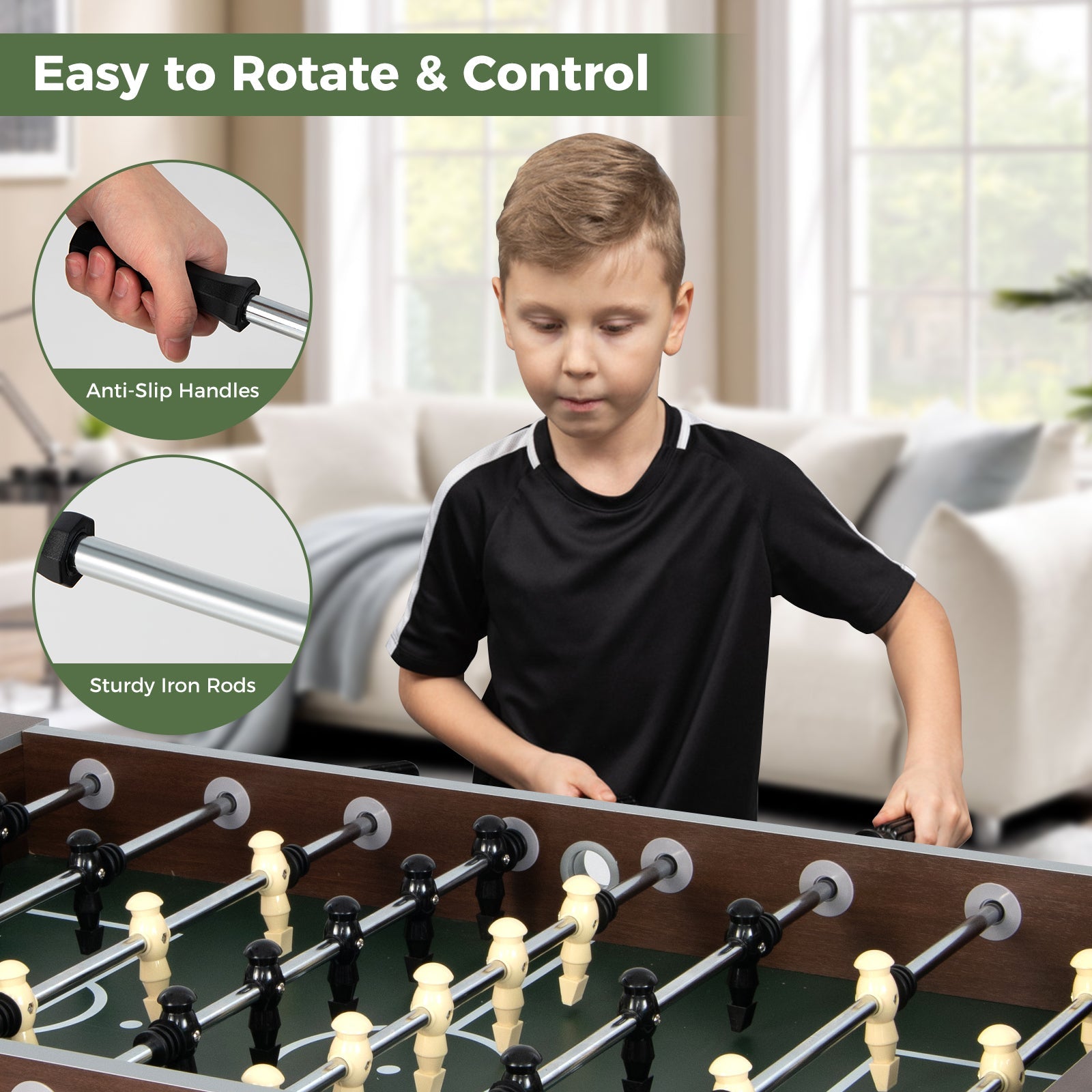 54" Indoor Competition Foosball Table