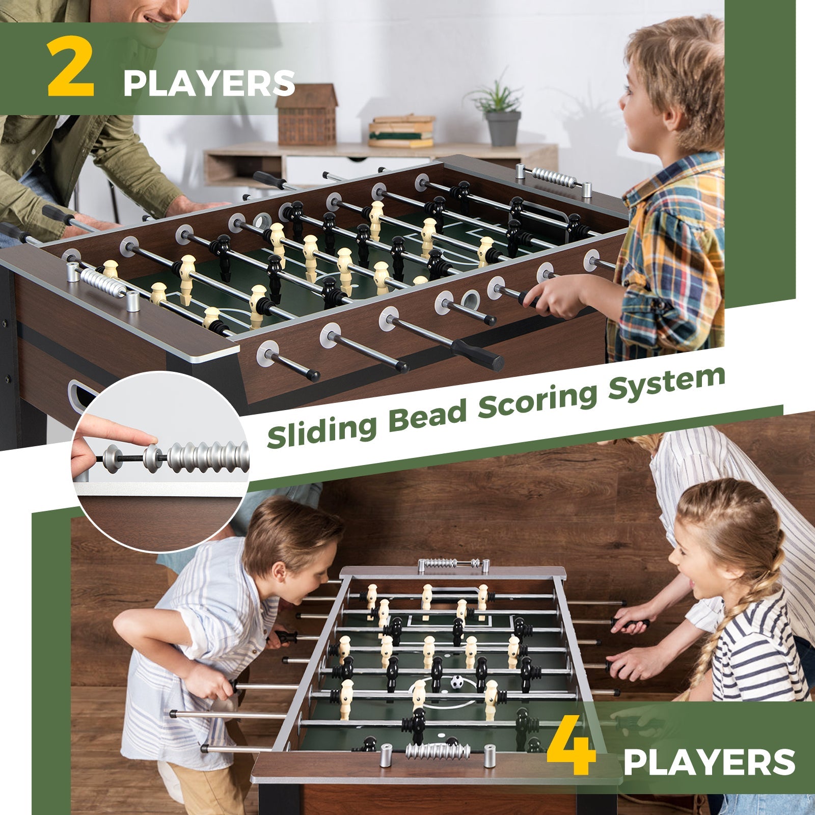 54" Indoor Competition Foosball Table