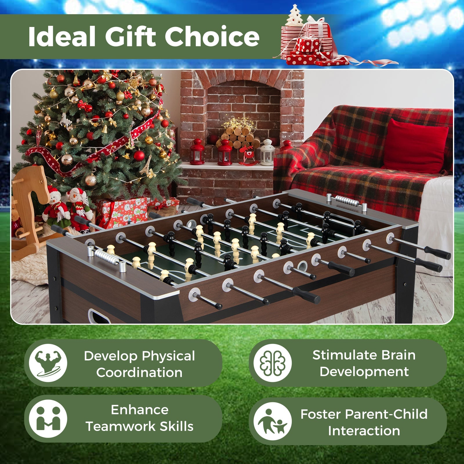 54" Indoor Competition Foosball Table