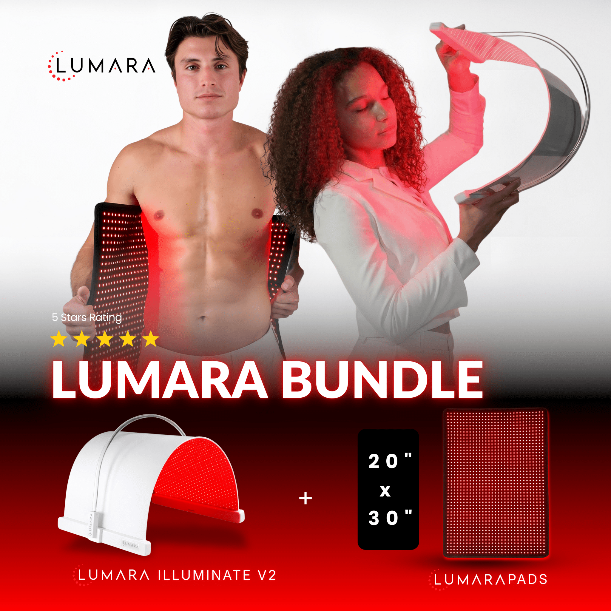 Illuminate Red V2 LED Light Therapy Panel