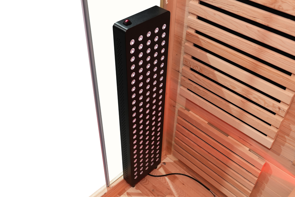 Blisspod Venetian RED Full-Spectrum Sauna for 3 People