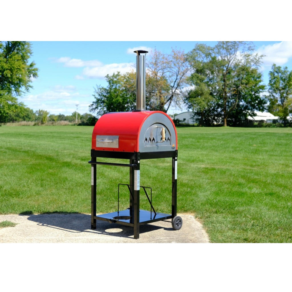 Traditional 25" Dual Fuel Pizza Oven – Wood & Gas Powered