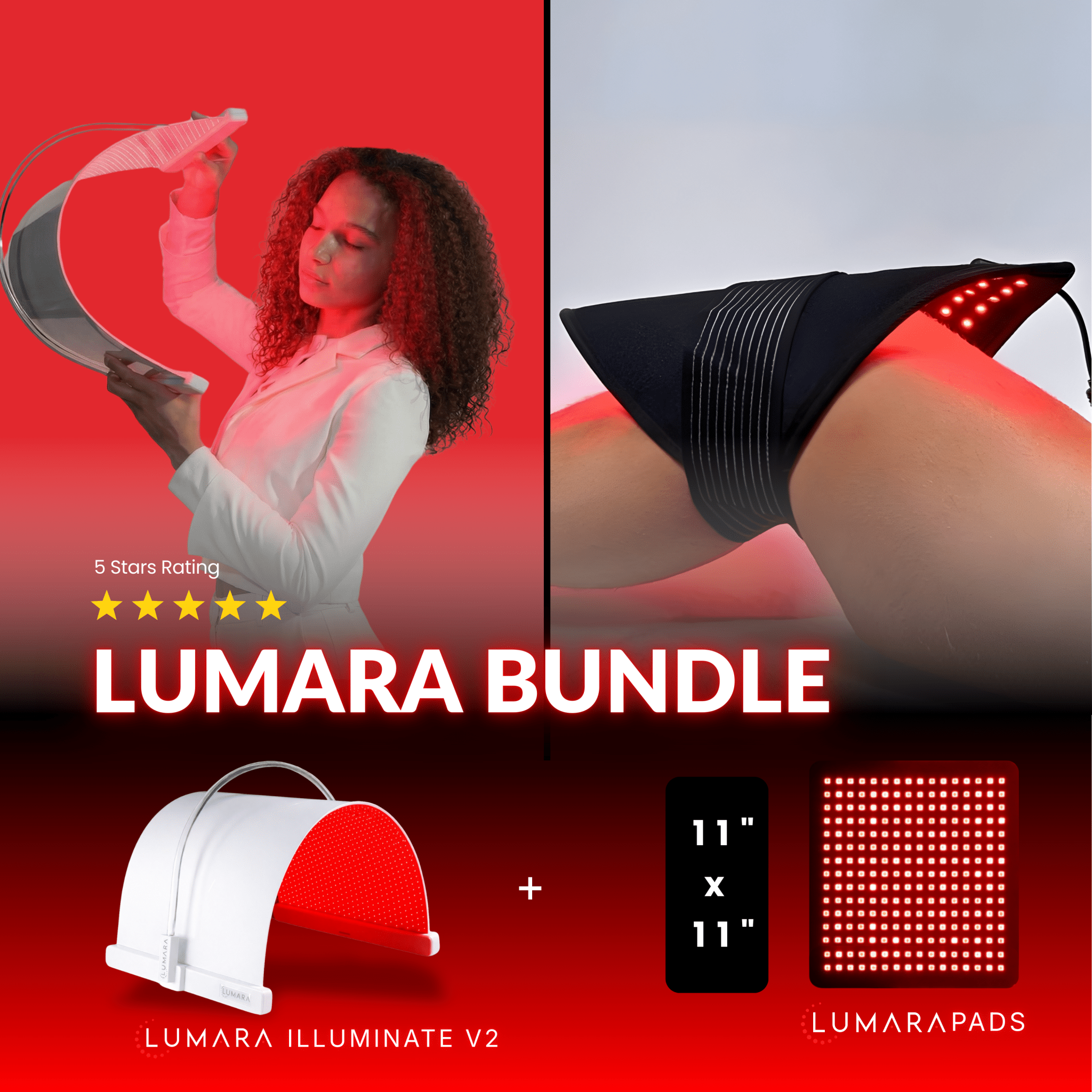 Illuminate Red V2 LED Light Therapy Panel