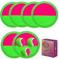 Kids Outdoor Toys Beach Toys Toss and Catch Ball Set Outside Yard Games for Kids with 6 Paddles 3 Balls Paddle Game Set Playground Sets for Backyard Sports Outdoor Games for Adults and Family