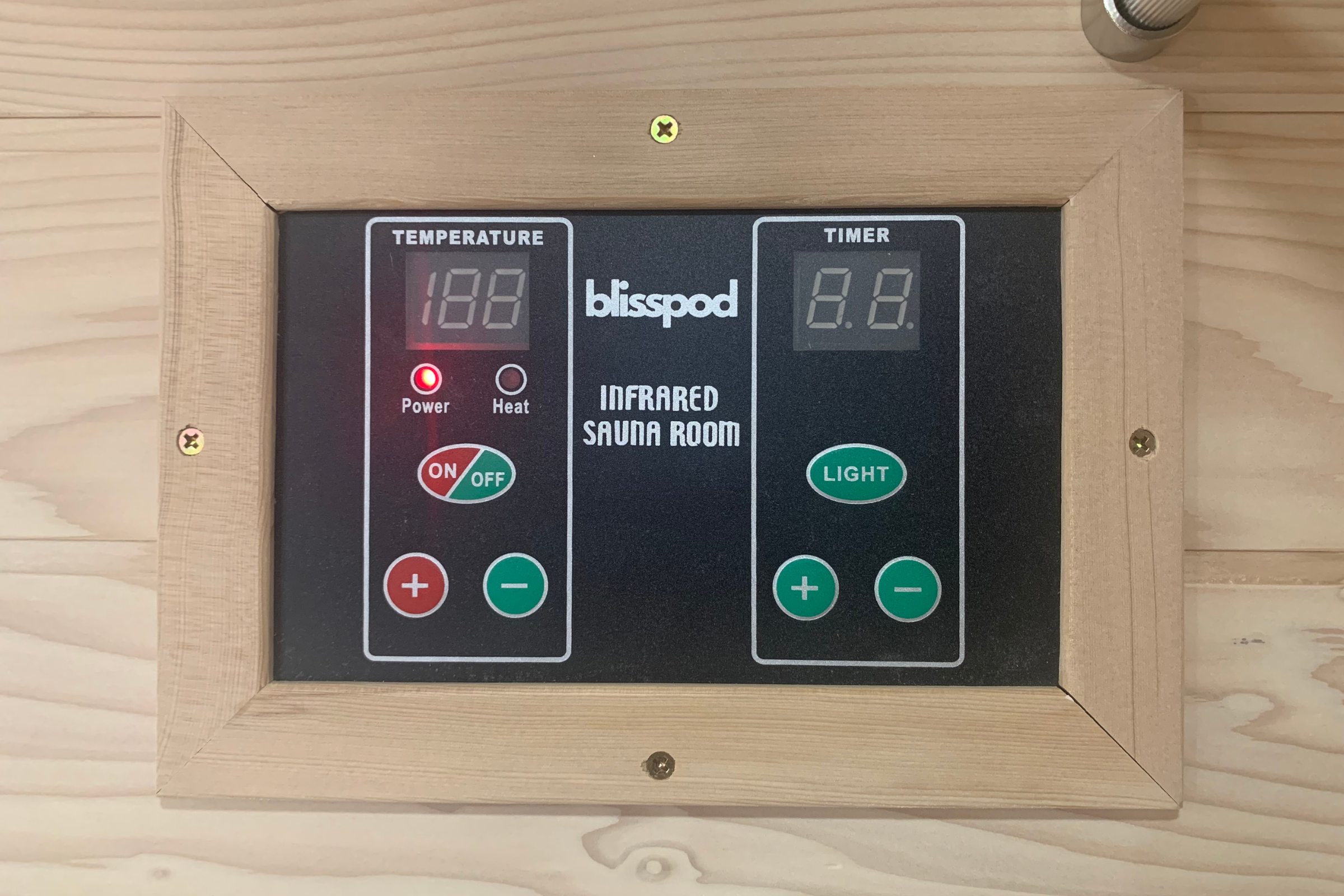 Blisspod Vienna 1-Person Far Infrared Sauna – Canadian Hemlock, Very Low EMF