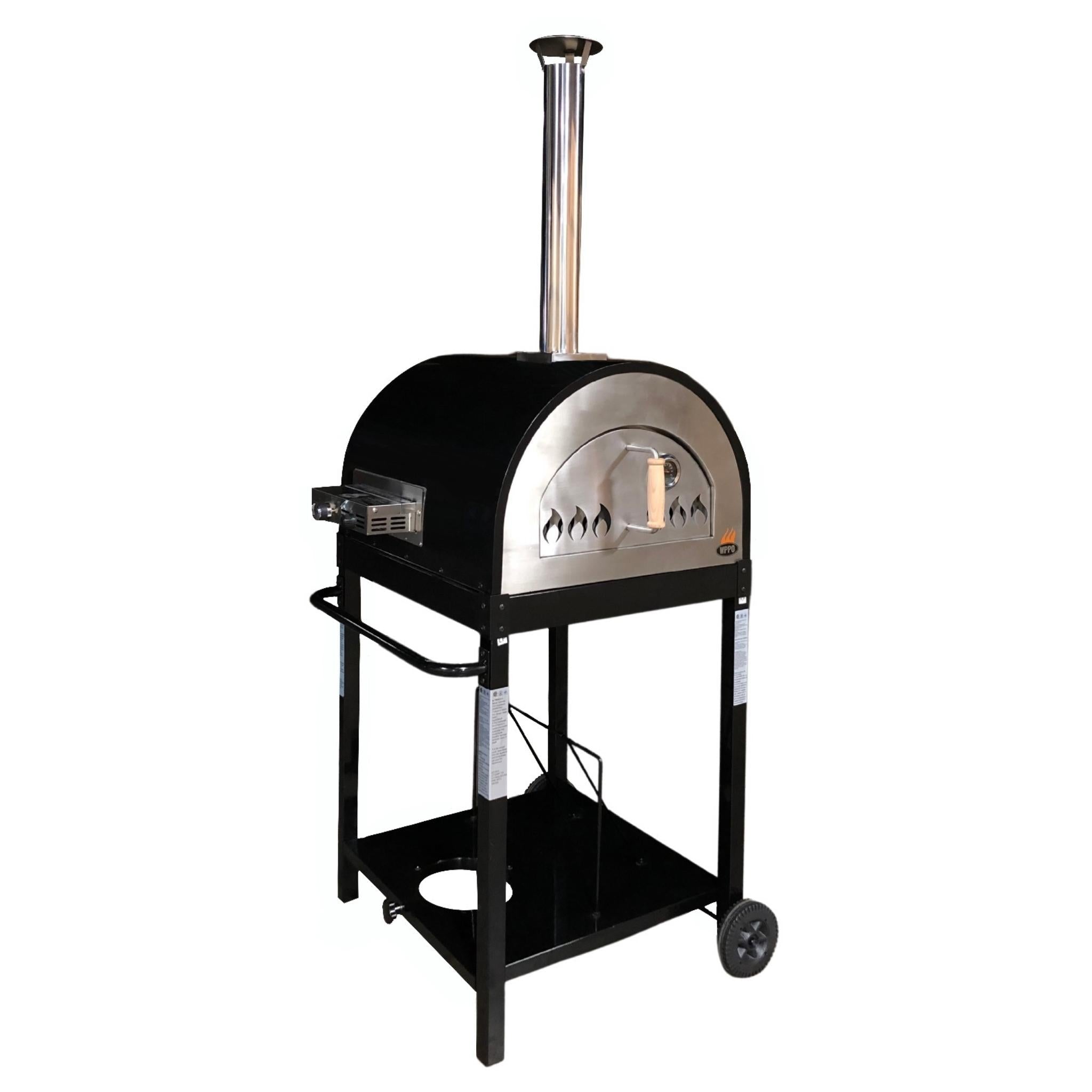 Traditional 25" Dual Fuel Pizza Oven – Wood & Gas Powered