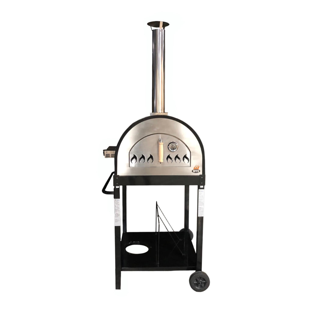 Traditional 25" Dual Fuel Pizza Oven – Wood & Gas Powered