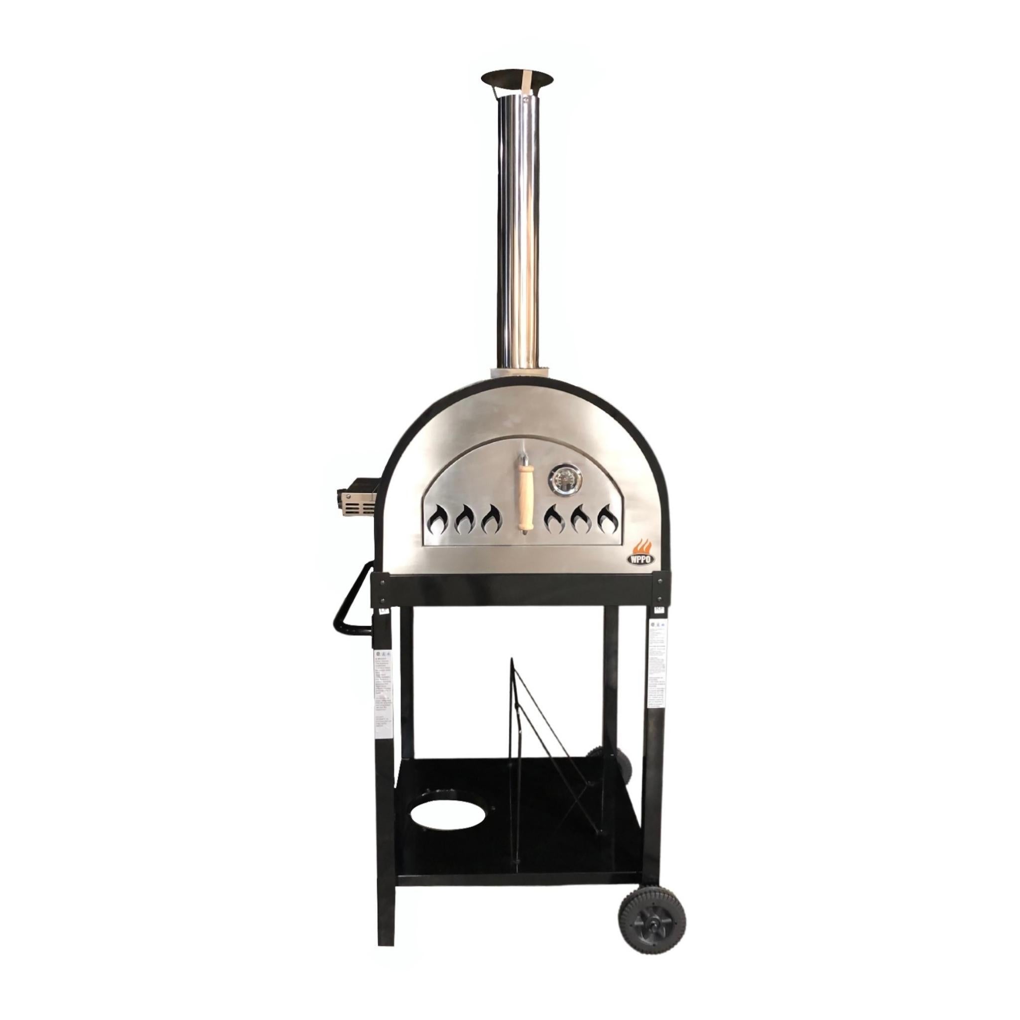Traditional 25" Dual Fuel Pizza Oven – Wood & Gas Powered