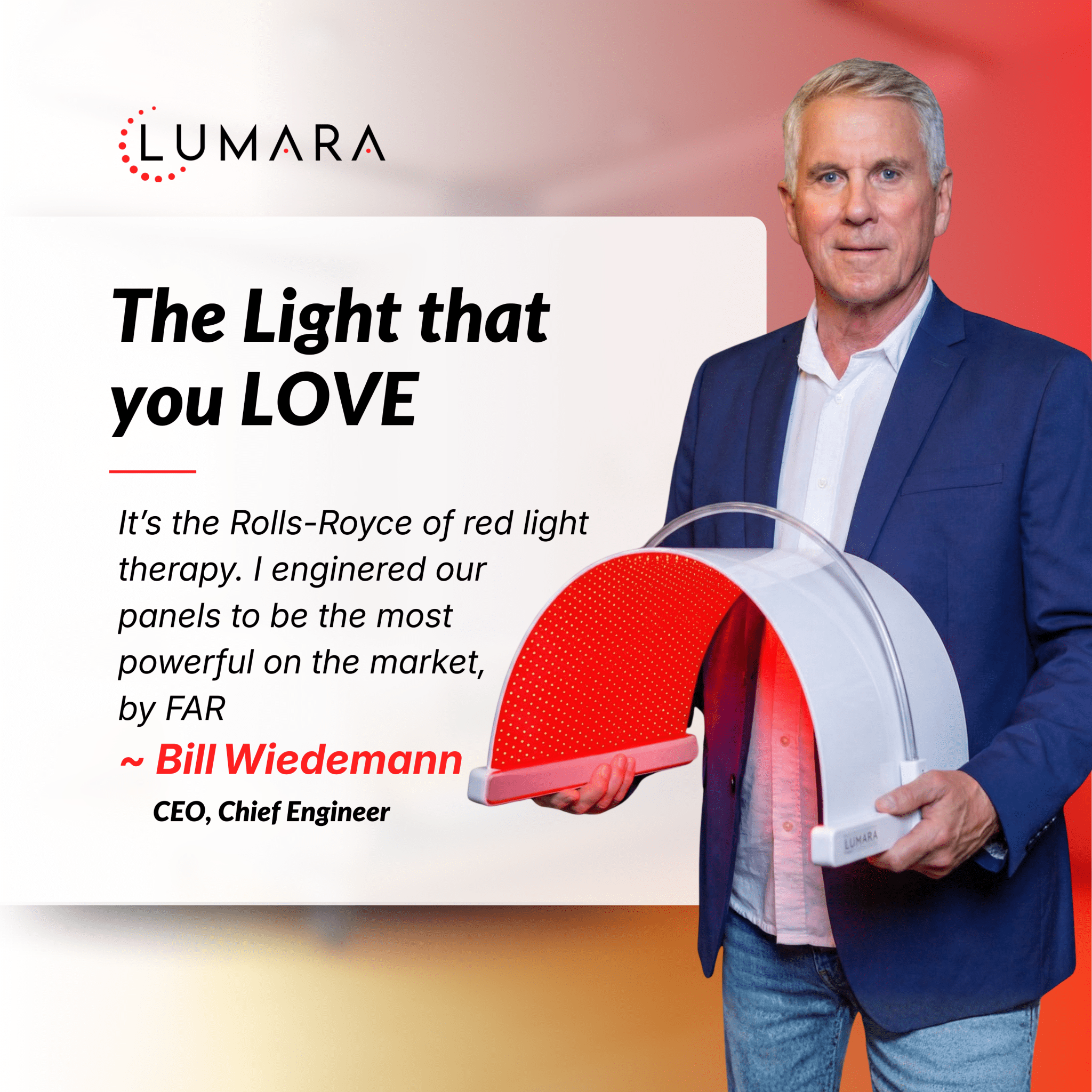 Illuminate Red V2 LED Light Therapy Panel