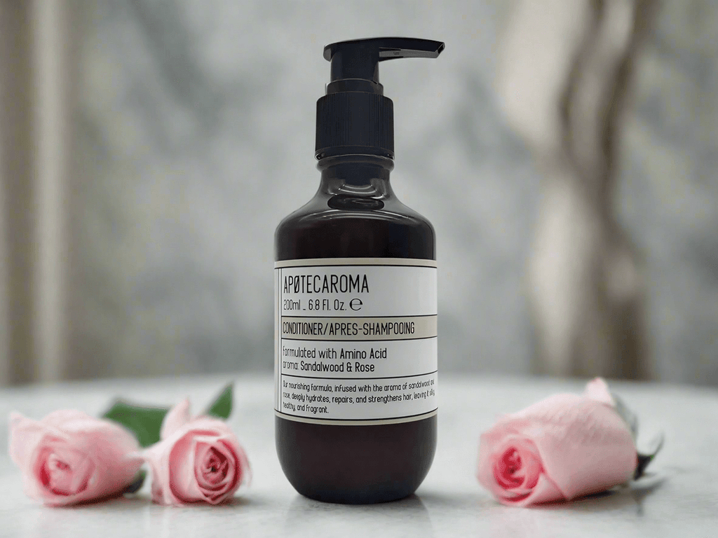 APOTECAROMA 24-Bottle Toiletries Set, 200 mL - Sandalwood Rose