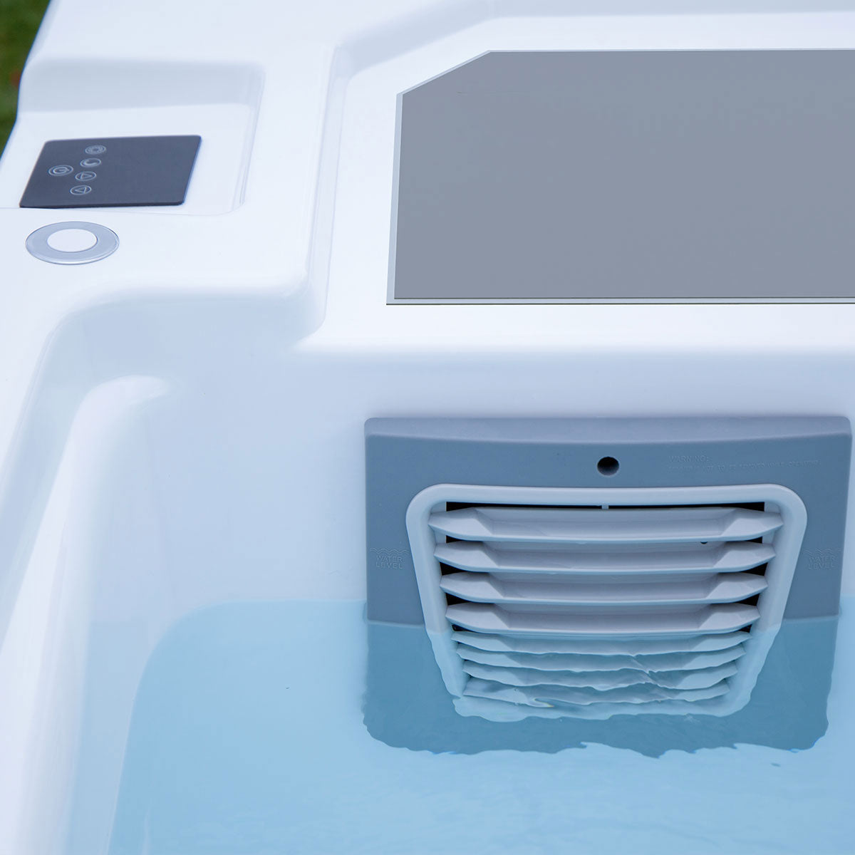 Alaska Pro Cold Plunge Tub | Ice White & Gray