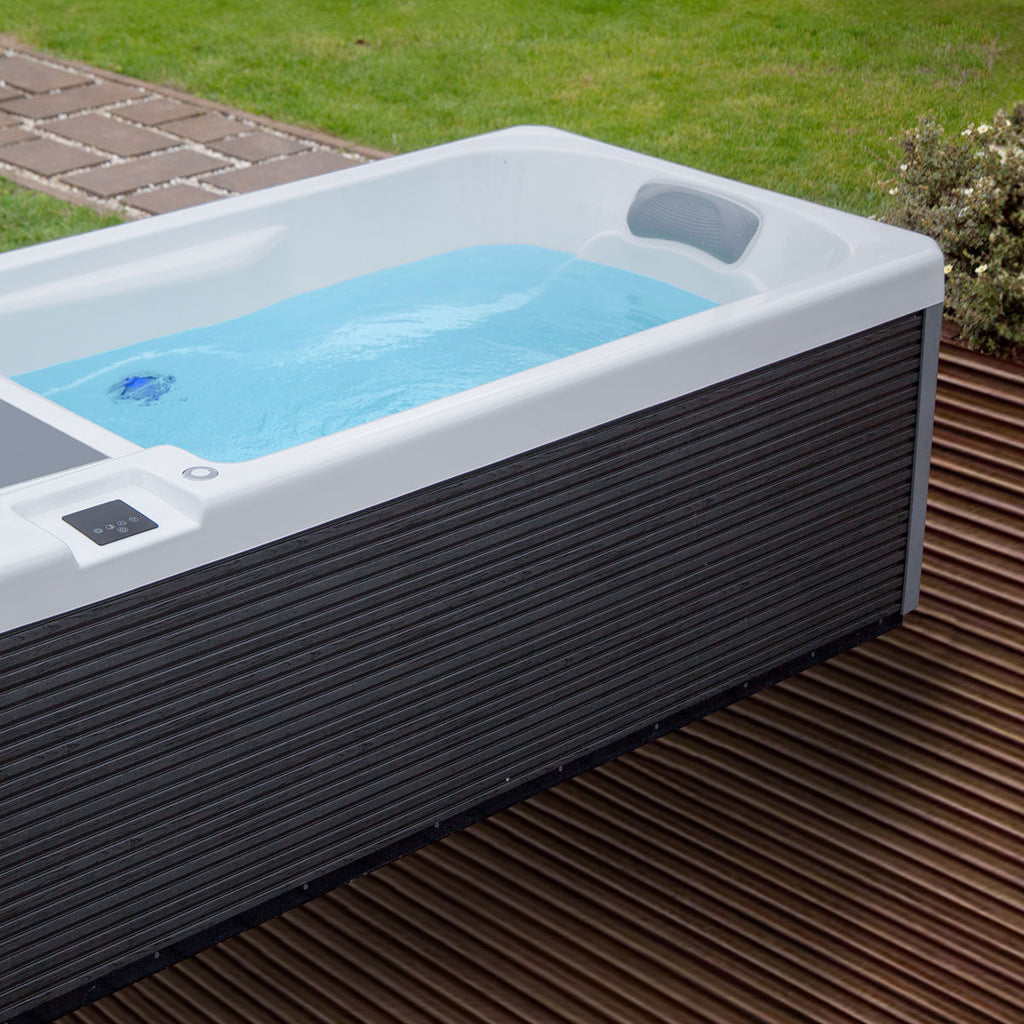 Alaska Pro Cold Plunge Tub | Ice White & Gray