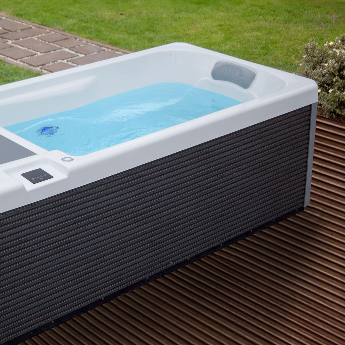 Alaska Pro Cold Plunge Tub | Ice White & Gray