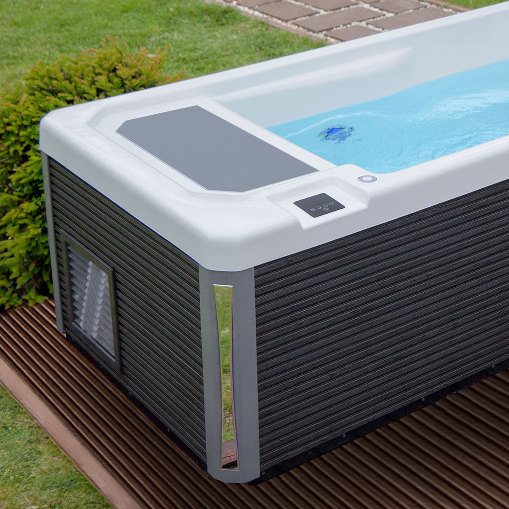 Alaska Pro Cold Plunge Tub | Ice White & Gray