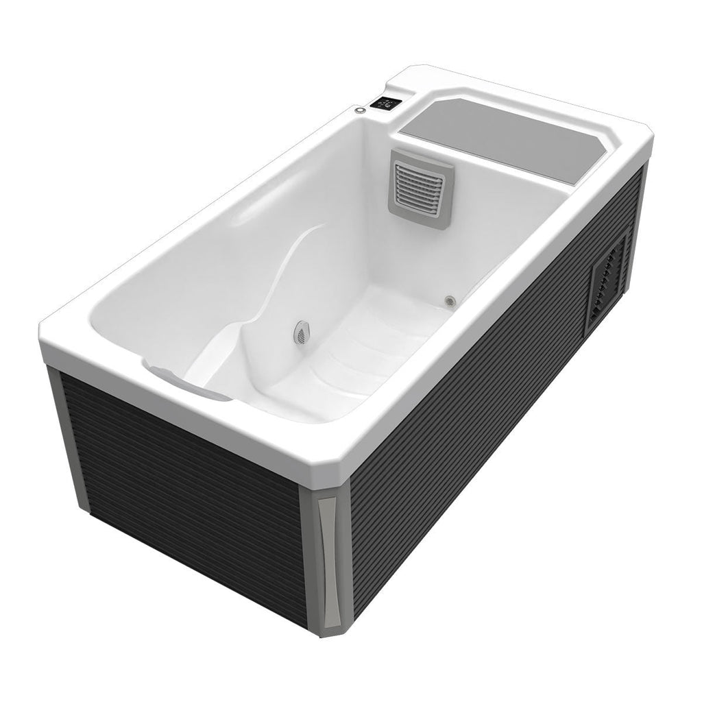 Alaska Pro Cold Plunge Tub | Ice White & Gray
