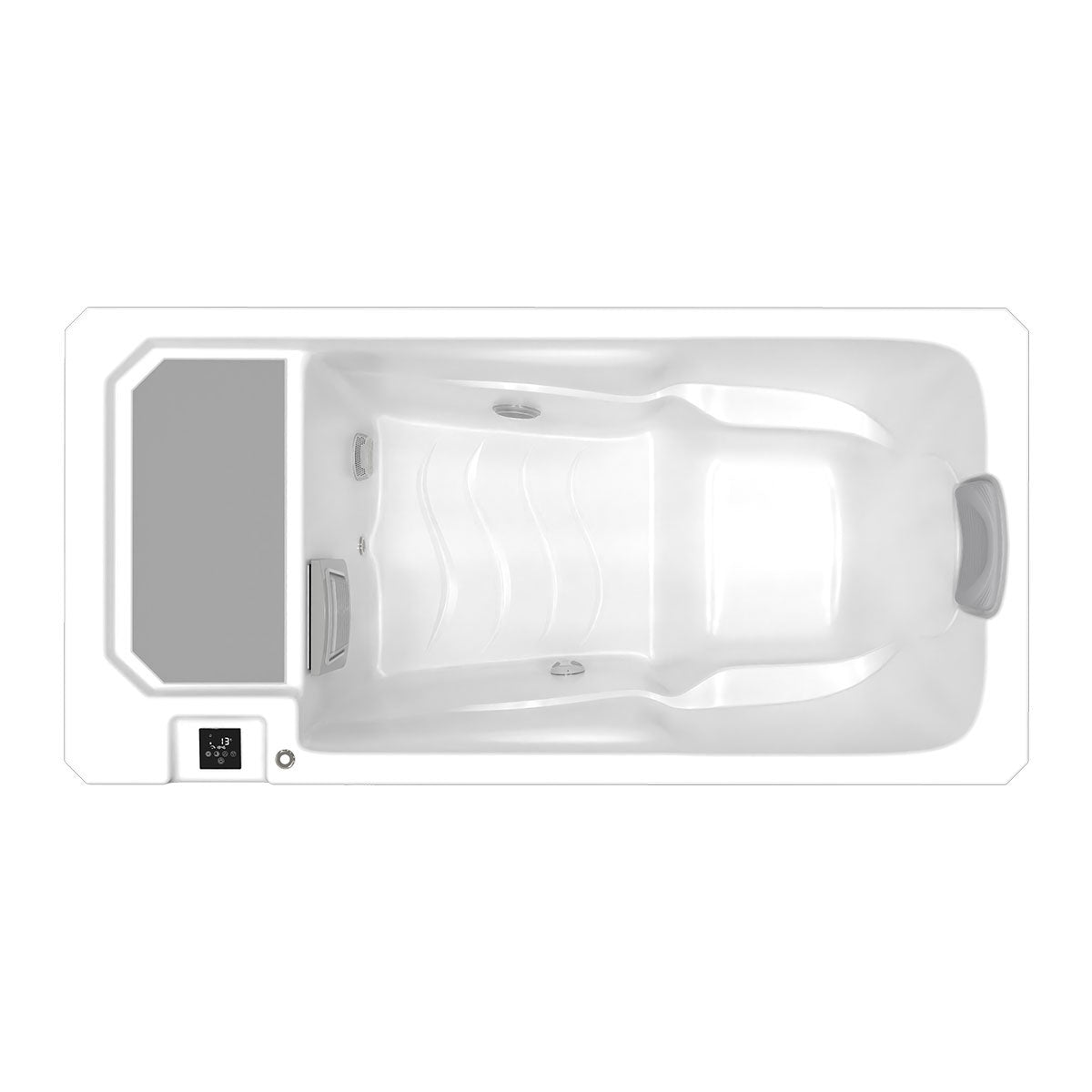 Alaska Pro Cold Plunge Tub | Ice White & Gray