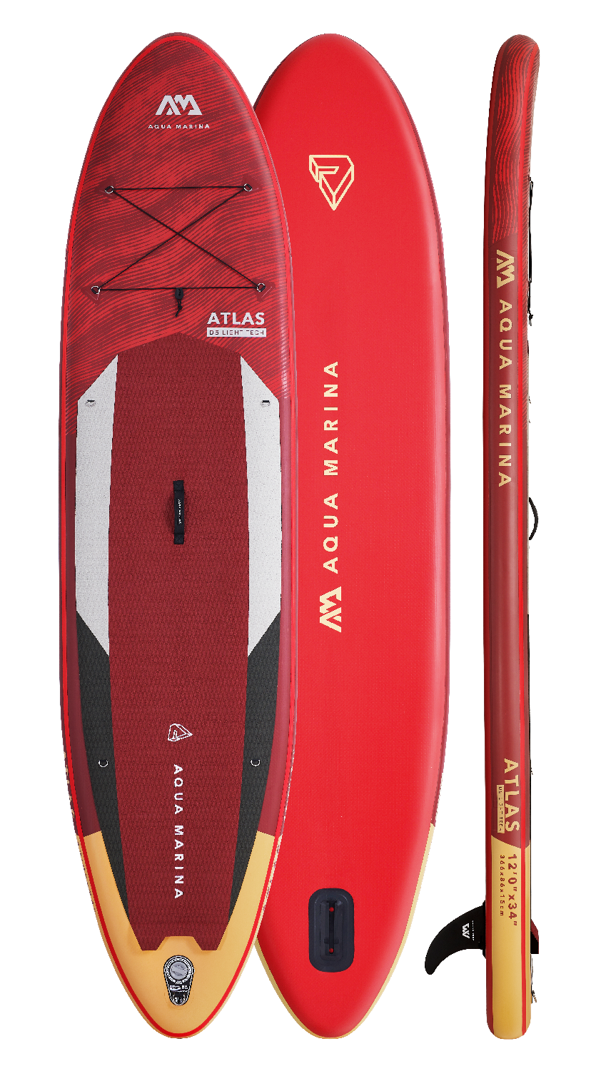 Aqua Marina ATLAS 12'0 Inflatable Stand Up Paddle Board