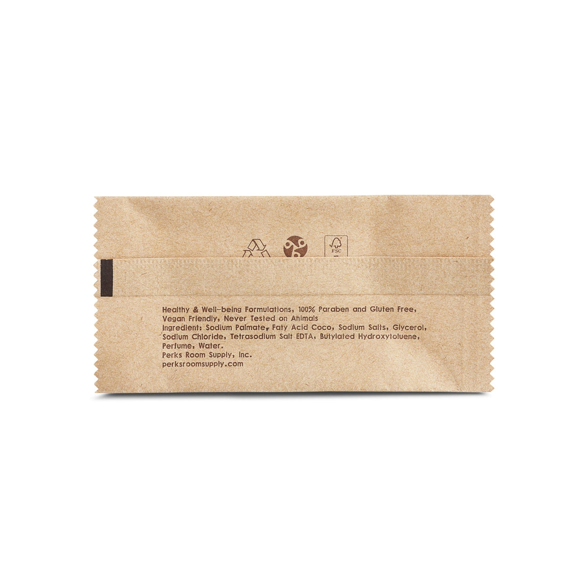200 / 400 Pack 0.5oz Hotel Bar Soap Bulk - No Plastic Kraft Paper Bag - Nisgur