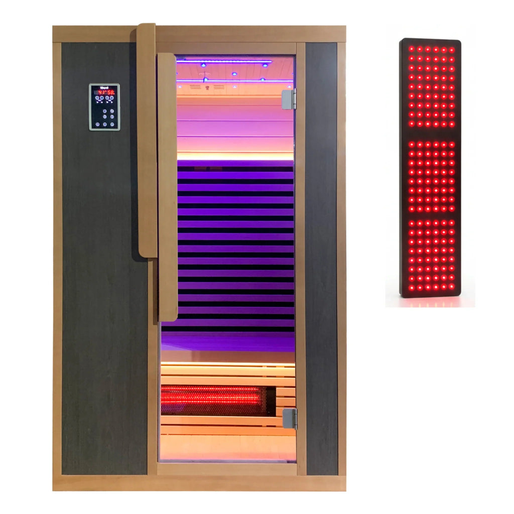 Bergen Full Spectrum Infrared Sauna | Red Light Therapy | 2 Person