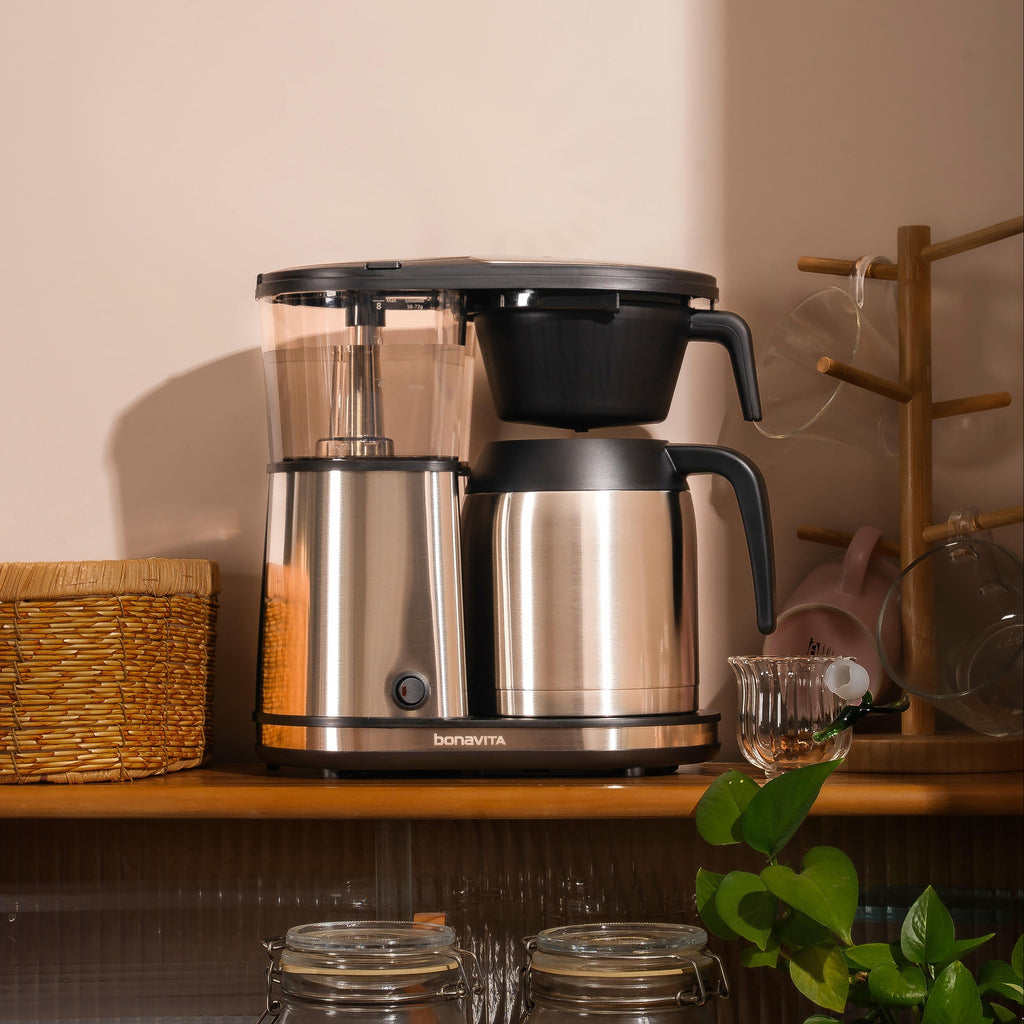 Connoisseur 8-Cup One-Touch Drip Coffee Brewer with Thermal Carafe