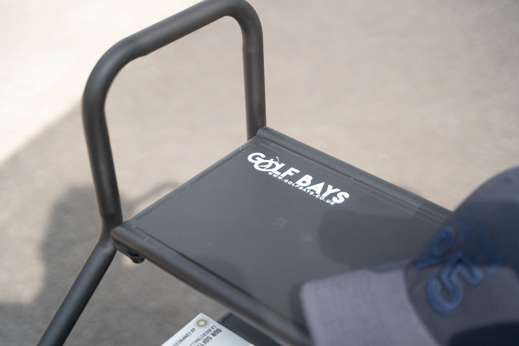 Dual Golf Bag Display & Storage Organizer