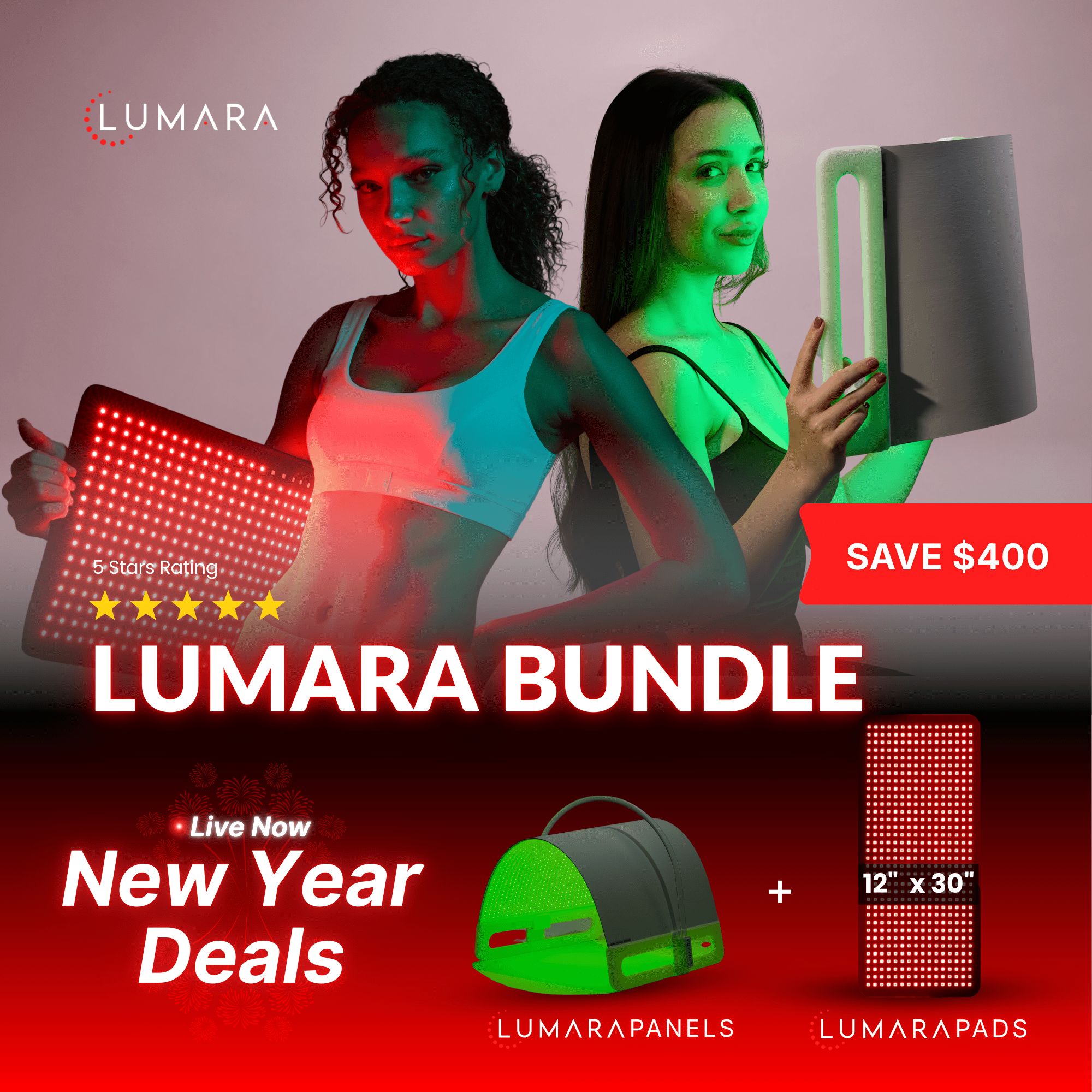 Illuminate Green LED Light Therapy Panel
