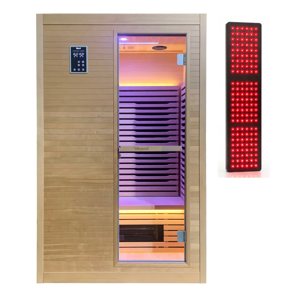 Helsinki Full Spectrum Infrared Sauna | Red Light Therapy | 2 Person