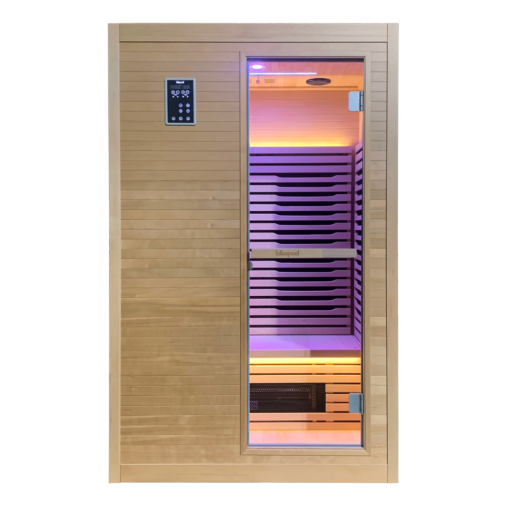 Helsinki Full Spectrum Infrared Sauna | Red Light Therapy | 2 Person