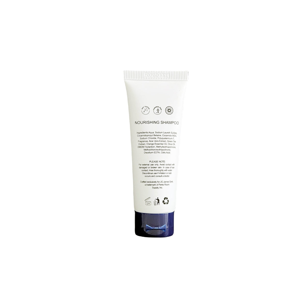 James Gent Travel Shampoo, 30 mL - 50, 200 or 300 Pack