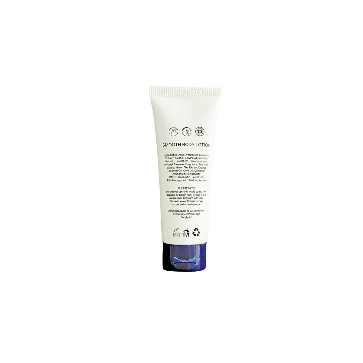 James Gent Travel Body Lotion, 30 mL - 50, 200 or 300 Pack