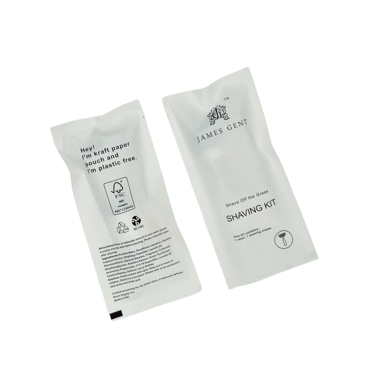 James Gent Disposable Shaving Kits - 200 or 400 Pack