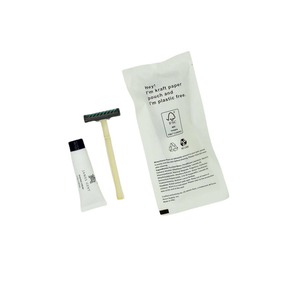 James Gent Disposable Shaving Kits - 200 or 400 Pack