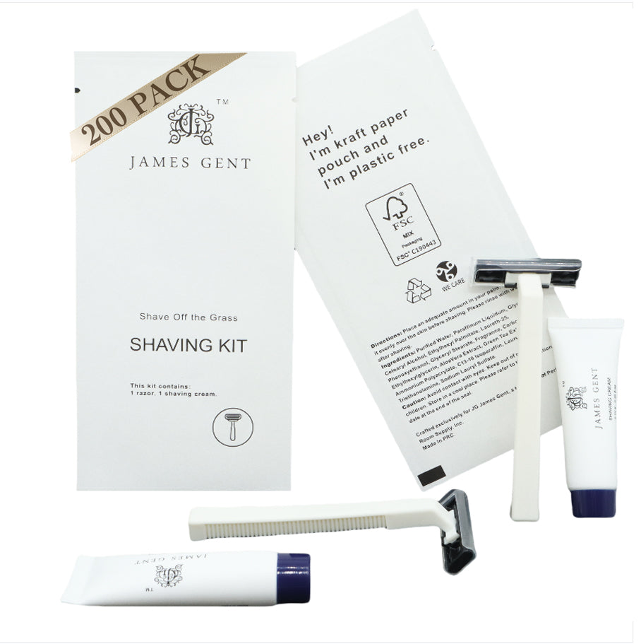 James Gent Disposable Shaving Kits - 200 or 400 Pack