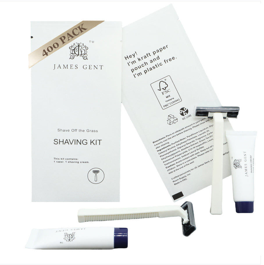 James Gent Disposable Shaving Kits - 200 or 400 Pack